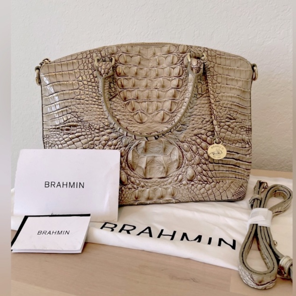 NWT Brahmin Duxbury Satchel sand dune Melbourne